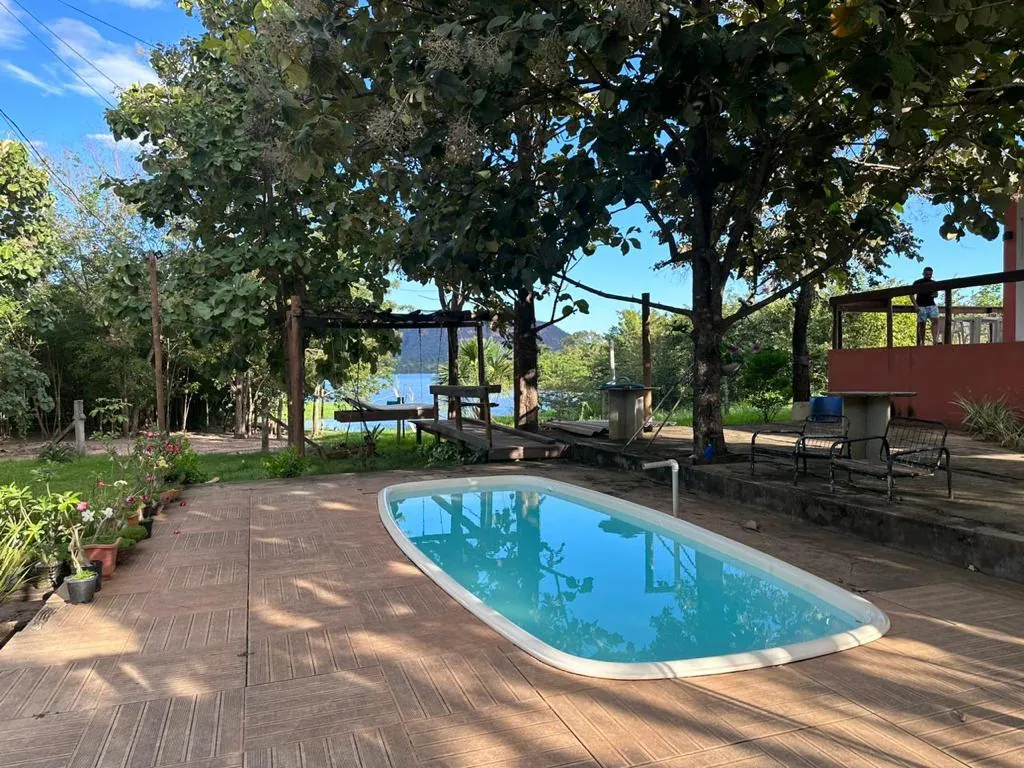 Piscina da chácara em Babaçulândia